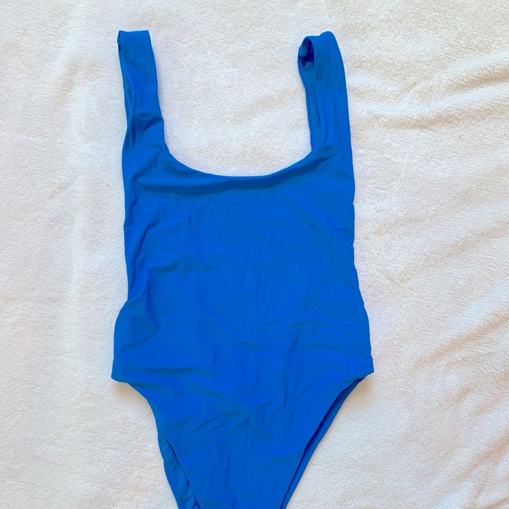 Blue aerie one piece swimsuit